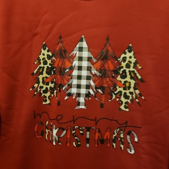 Shein Mens Holiday Sweatshirt Size XL "Merry Christmas - Picture 2 of 4